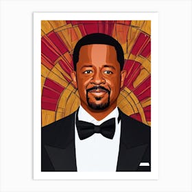 Martin Lawrence Illustration Movies Art Print