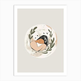 Baby In A Nest Art Print