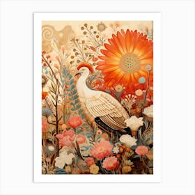 Turkey 1 Detailed Bird Painting Art Print