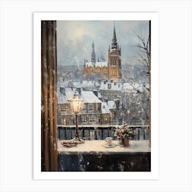 Winter Cityscape London United Kingdom 11 Art Print