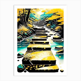 Stepping Stones Art Print