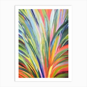 Dracaena 2 Impressionist Painting Art Print