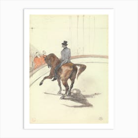 At The Circus The Spanish Walk (Au Cirque Le Pas Espagnol), Henri de Toulouse-Lautrec Art Print