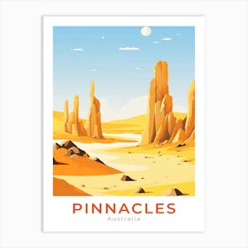 Australia Pinnacles National Park Travel Art Print