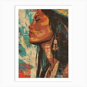 Indian Woman 1 Art Print