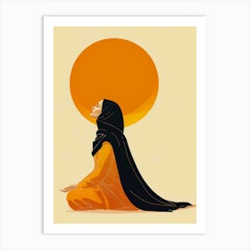 Muslim Woman Praying Art Print