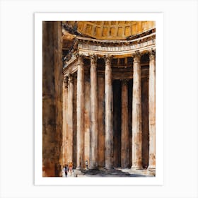 Pantheon Italy 1 Art Print