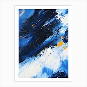 Blue Wave 8 Art Print