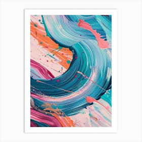 Abstract Painting 490 Art Print