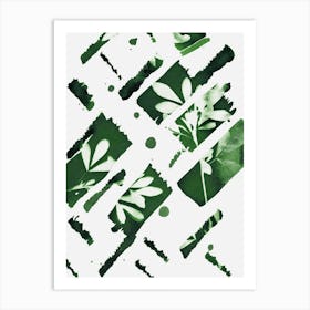 Clover Rectangles Art Print