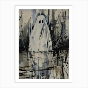 Ghost In The Water Art Print