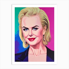 Nicole Kidman Pop Movies Art Movies Art Print