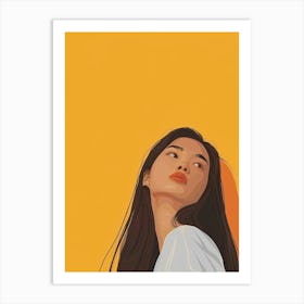 Asian Girl 39 Art Print