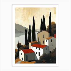 Cinque Terre Charm: Coastal Retreats in Monterosso, Italy Art Print