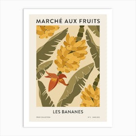 Fruit Market - Bananas Art Print