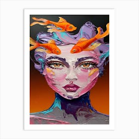 Goldfish 4 Art Print