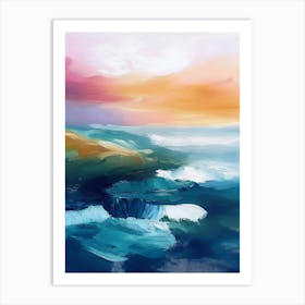 Abstract Art Painting Art Print