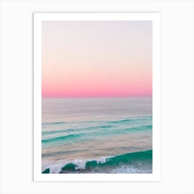 Cala Mesquida Beach, Mallorca, Spain Pink Photography 2 Art Print