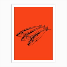 Sardines.uk 1 Art Print