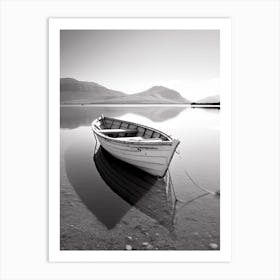 San Vito Lo Capo, Italy, Black And White Photography 2 Art Print