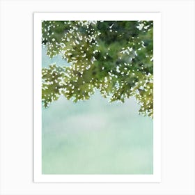 Acropora Digitifera Storybook Watercolour Art Print