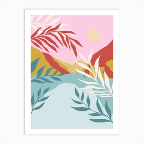 Paradise Lake Art Print