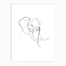 Elephant 01 Art Print