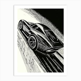 Sports Car Art Print