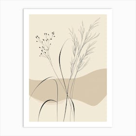 Grasses 3 Art Print