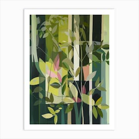 Green Leaves Art Print