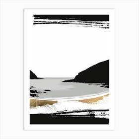 Black And White Painting 10 Art Print