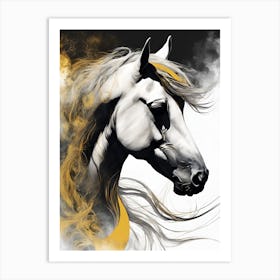 Horse Print Art Print