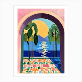 'The Beach' 1 Art Print