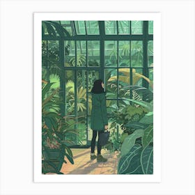 In The Garden Kew Gardens England 5 Art Print