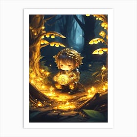 Fairy Forest 1 Art Print