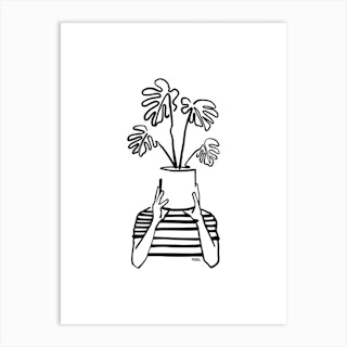 Mood Plants Art Print