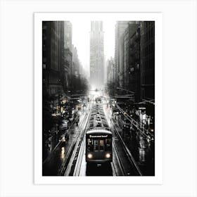 Rainy Day In New York City 2 Art Print