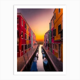 Burano, Italy Art Print