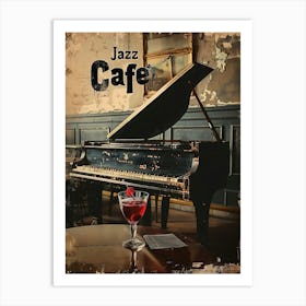 Jazz Cafe 10 Art Print