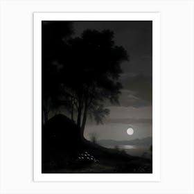 Moonlight 1 Art Print