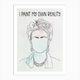 Frida Kahlo 2 Art Print