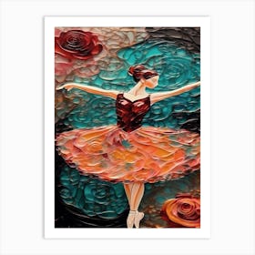 Glass Ballerina 2 Art Print