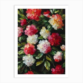 Laurel Still Life Oil Painting Flower Art Print