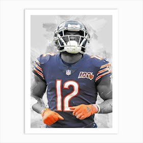 Allen Robinson Ii Chicago Bears Art Print