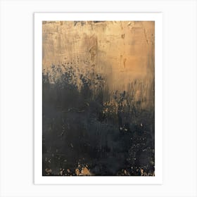 'Black And Gold' 4 Art Print