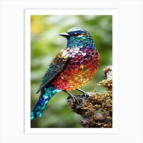 Colorful Bird Art Print