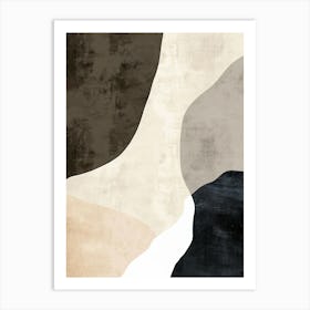 Whispering Sands Minimalist Style Affiche