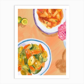 Dinner Time Art Print