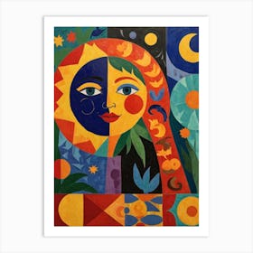 Sun And Moon 1 Art Print