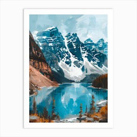 Mountain Lake 1 Art Print